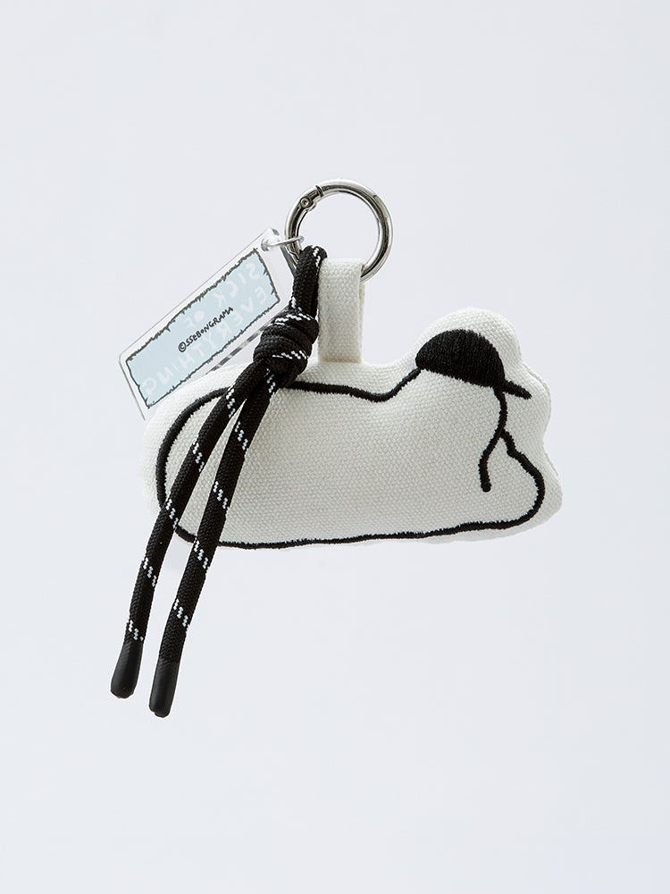 SSEBONGRAMA BOORI FLAT PLUSH KEYRING SKETCH