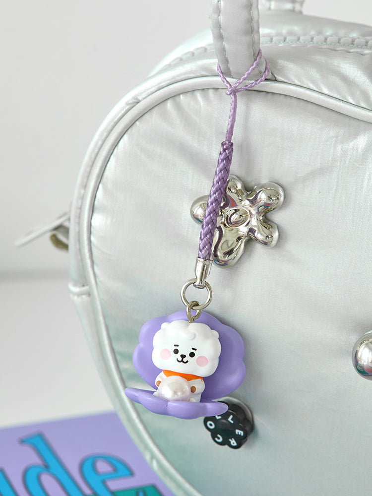 BT21 RJ BABY PEARL FIGURINE STRAP