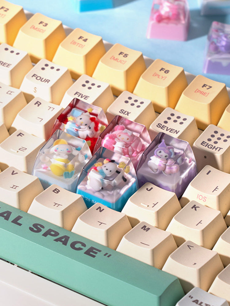 SANRIO CHARACTERS RESIN KEYCAP