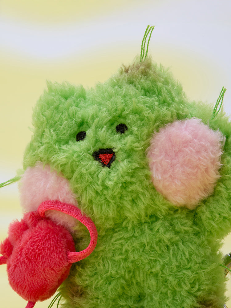 LINE FRIENDS minini weary lenini PLUSH KEYRING