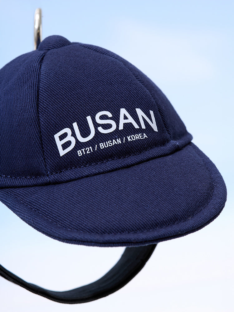 BT21 BALL CAP KEYRING BUSAN