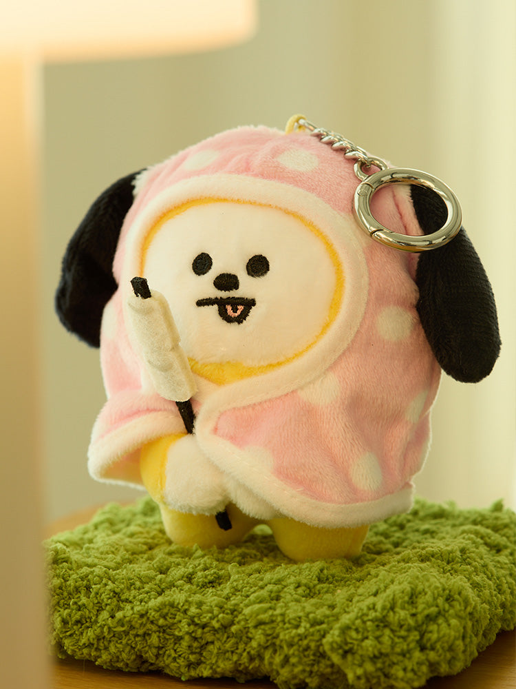 BT21 CHIMMY 캠프파이어 담요 인형 키링