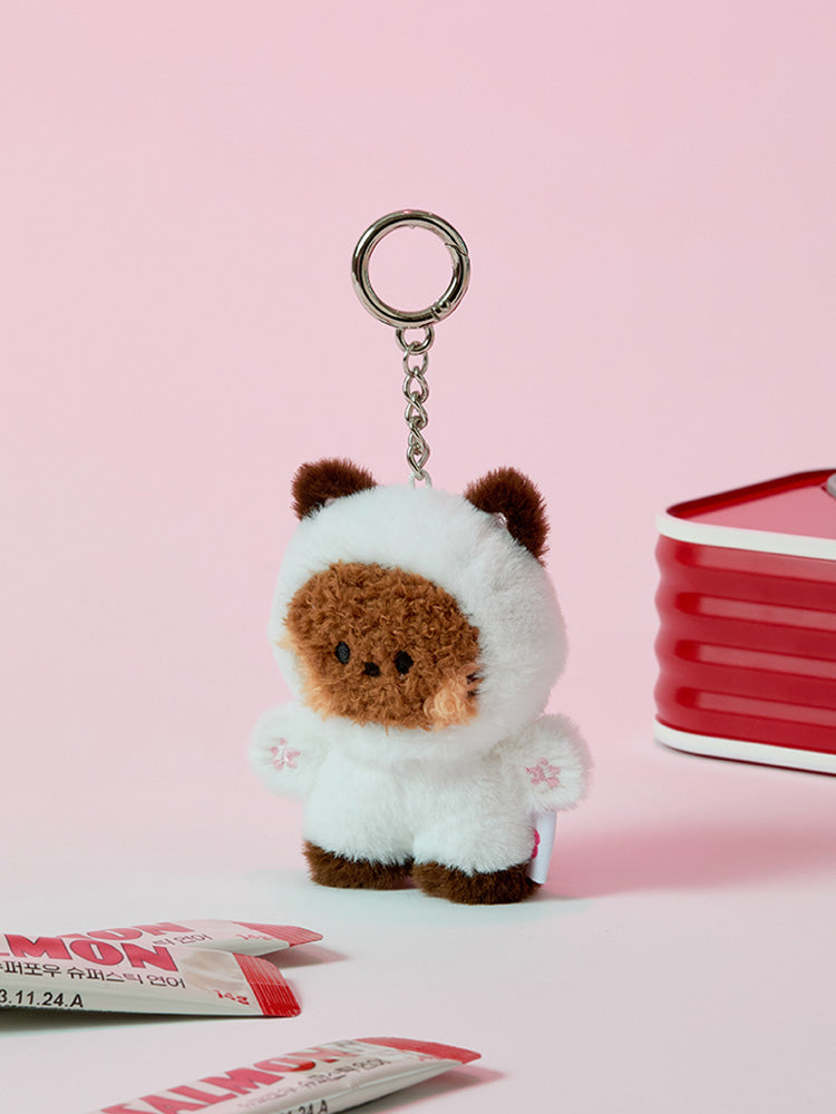 LINE FRIENDS mini minini catnini bnini PLUSH KEYRING