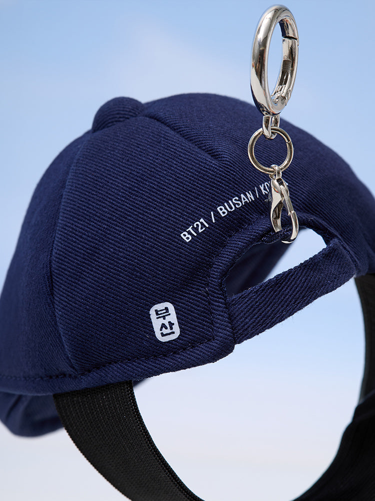 BT21 BALL CAP KEYRING BUSAN