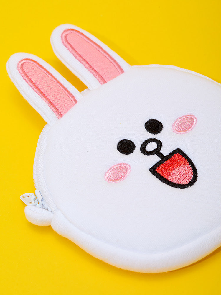 LINE FRIENDS CONY FACE POUCH ORIGINAL EDITION