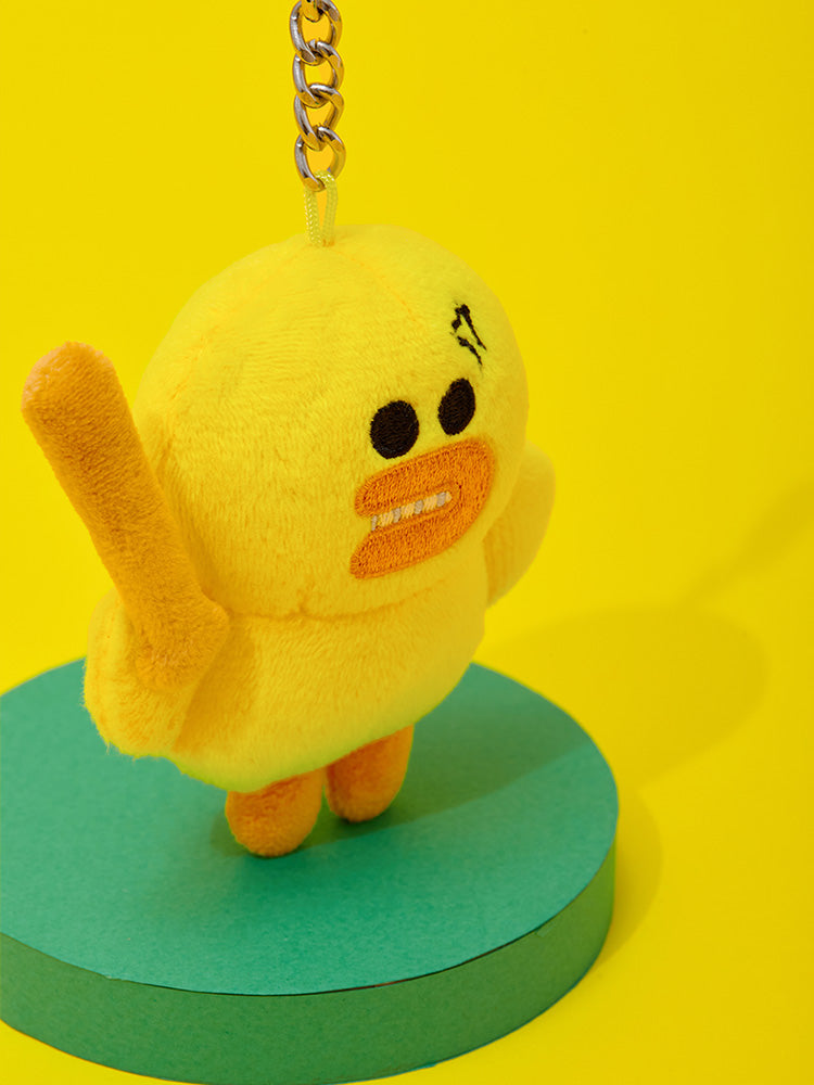 LINE FRIENDS ANGRY SALLY PLUSH KEYRING ORIGINAL EDITION