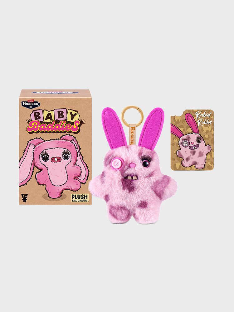 FUGGLER BABY BADDIES RANDOM PLUSH BAGCHARM