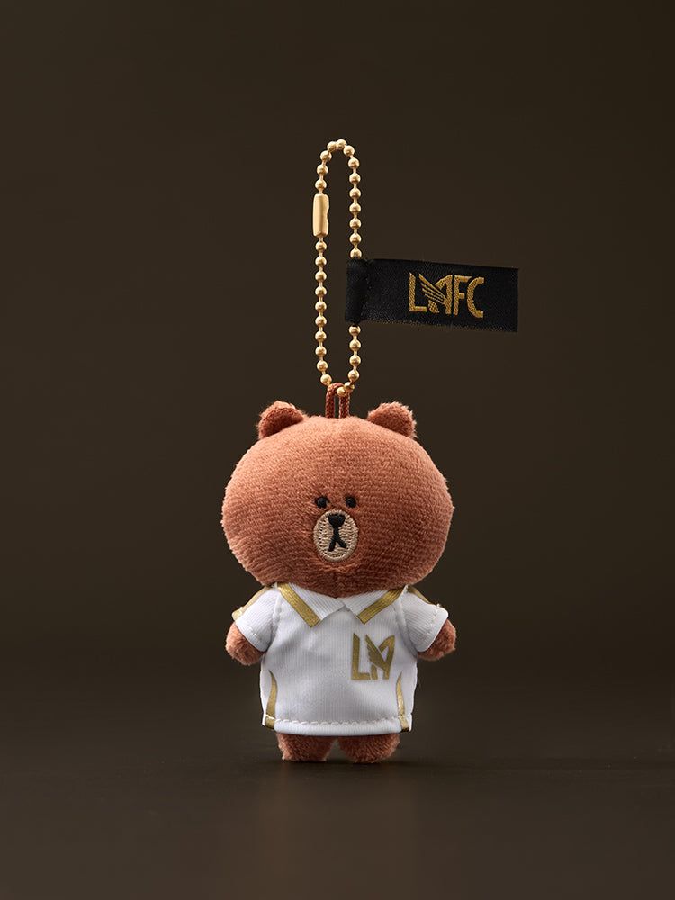 LAFC | LINE FRIENDS 브라운 랜덤 미니 인형 키링