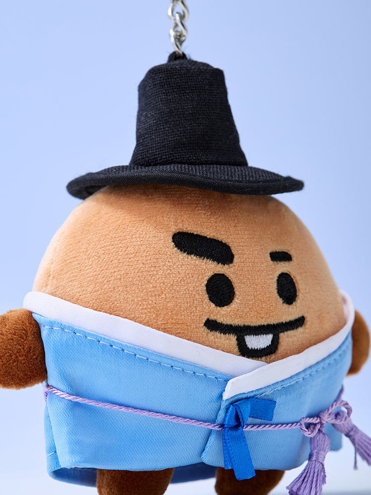 BT21 SHOOKY PLUSH KEYRING K-SEONBI