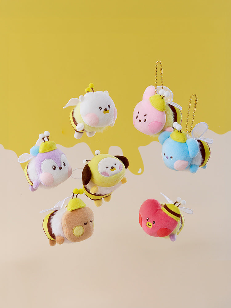 BT21 미니 미니니 허니비 인형 키링