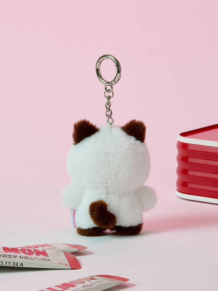 LINE FRIENDS mini minini catnini bnini PLUSH KEYRING