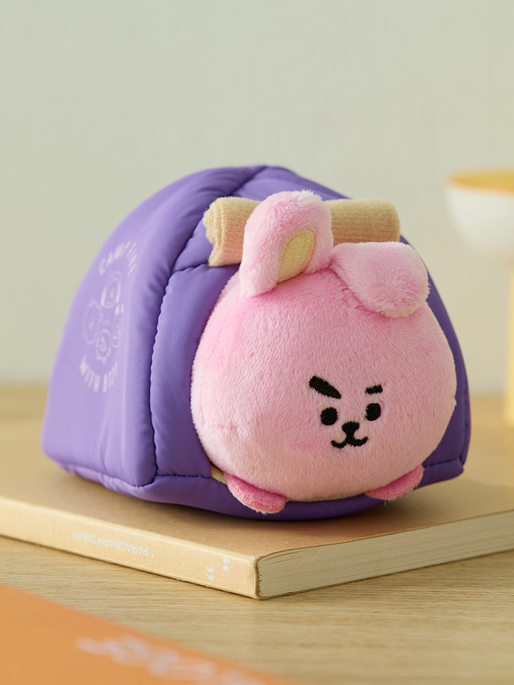 BT21 COOKY 캠프파이어 텐트 인형