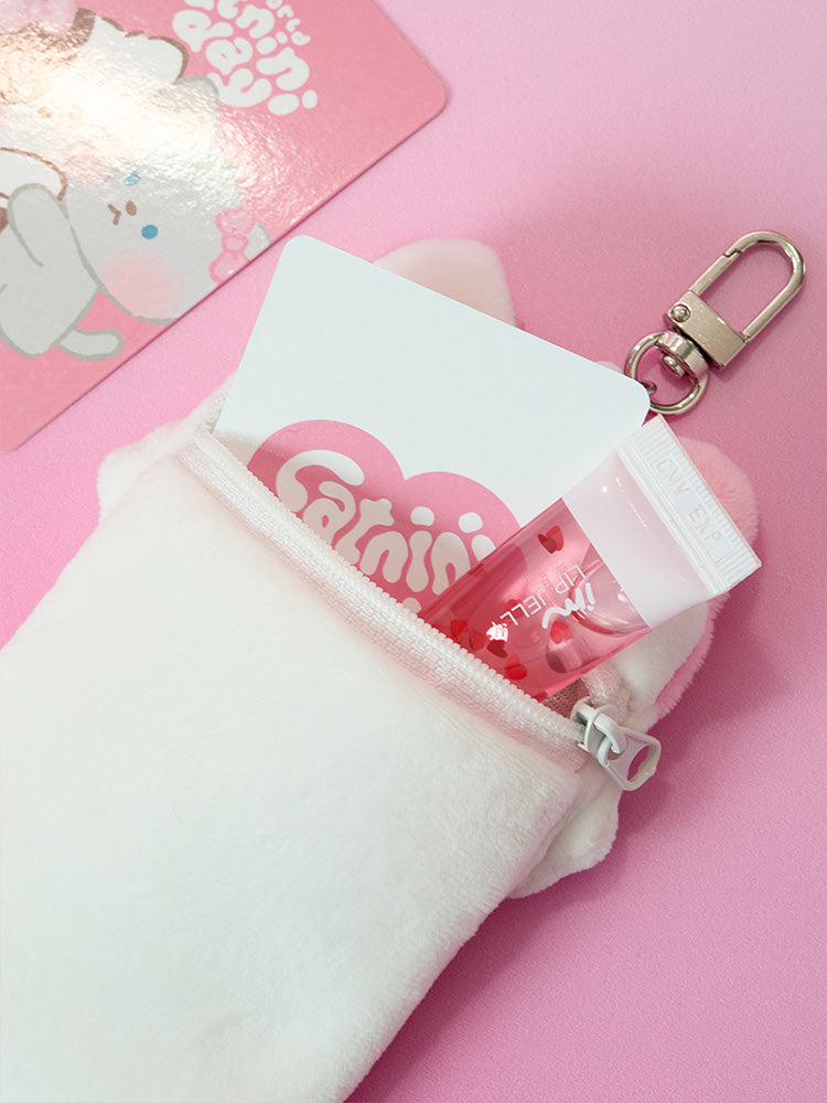 LINE FRIENDS minini catnini jenini PHOTO HOLDER KEYRING