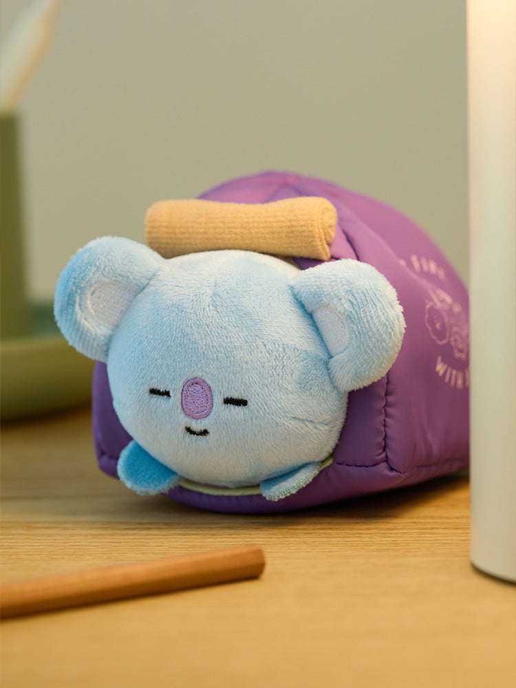 BT21 KOYA 캠프파이어 텐트 인형