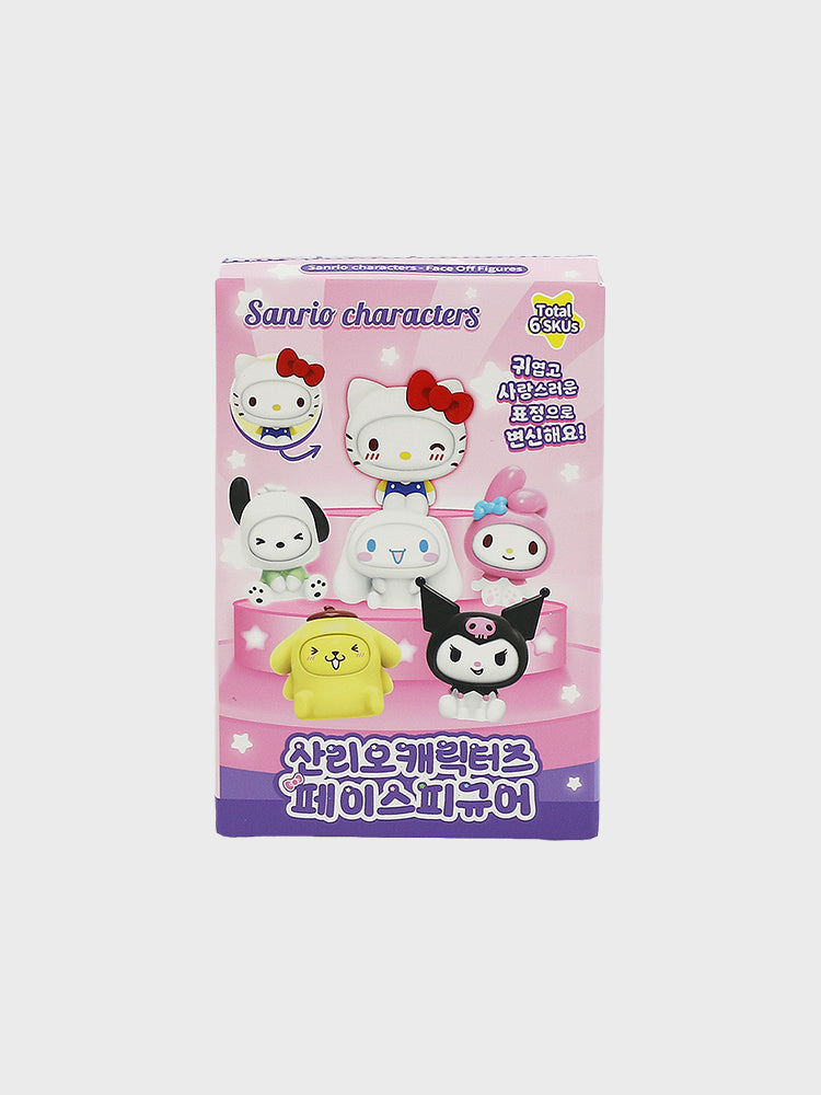 RANDOM SQUARE SANRIO CHARACTERS FACE FIGURINE (RANDOM)
