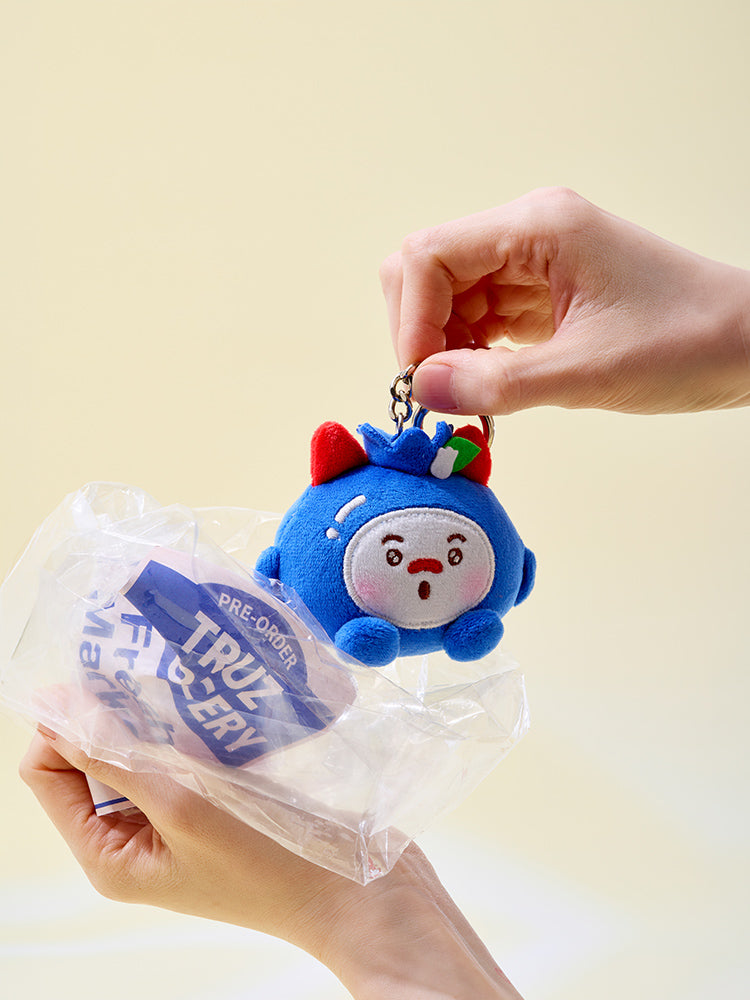 TRUZ WOOPY PLUSH KEYRING FRUIT