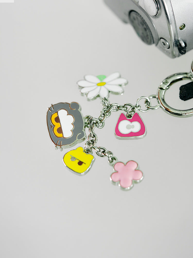 ZO&FRIENDS METAL KEYRING SIGNATURE | LINE FRIENDS SQUARE