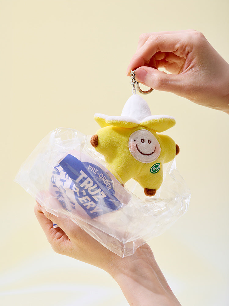 TRUZ ROMY PLUSH KEYRING FRUIT – LINE FRIENDS SQUARE