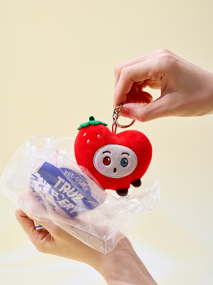 TRUZ BONBON PLUSH KEYRING FRUIT – LINE FRIENDS SQUARE
