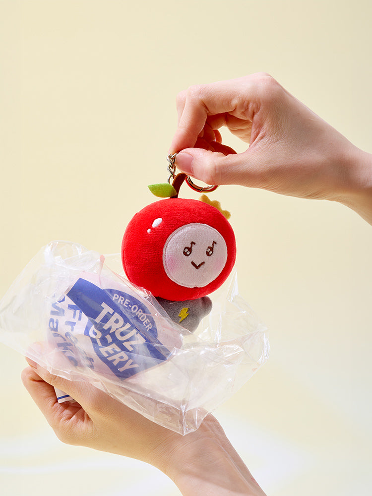 TRUZ YOCHI PLUSH KEYRING FRUIT – LINE FRIENDS SQUARE