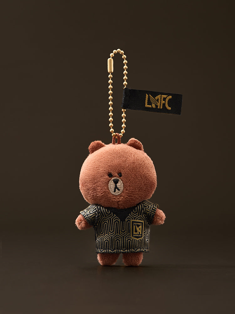 LAFC | LINE FRIENDS 브라운 랜덤 미니 인형 키링