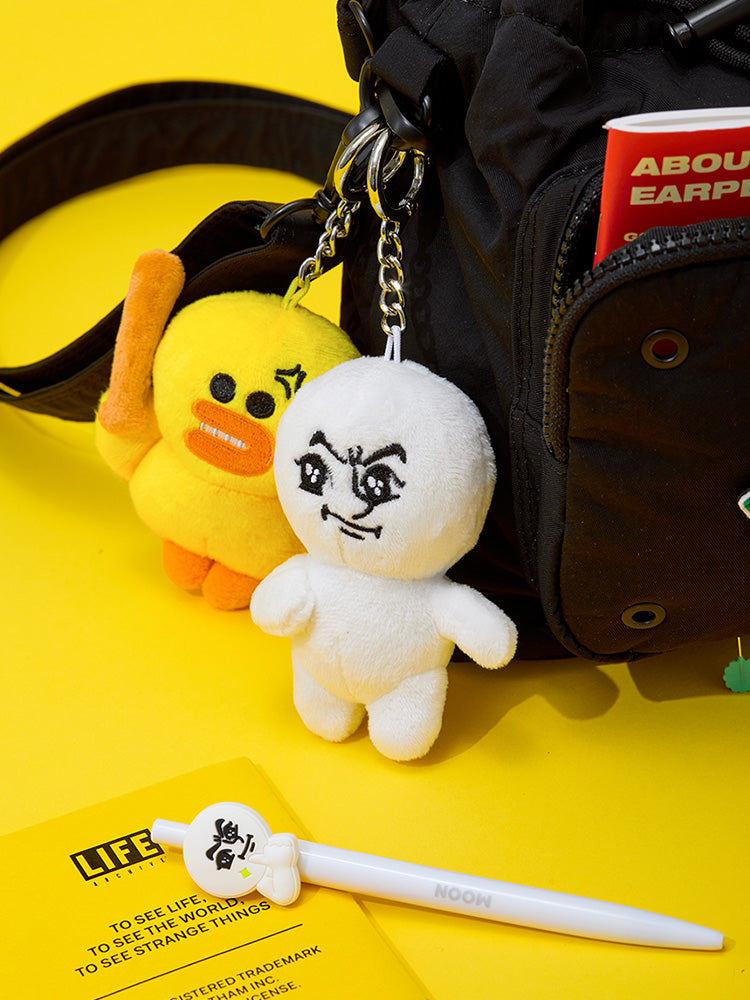 LINE FRIENDS ANGRY SALLY PLUSH KEYRING ORIGINAL EDITION