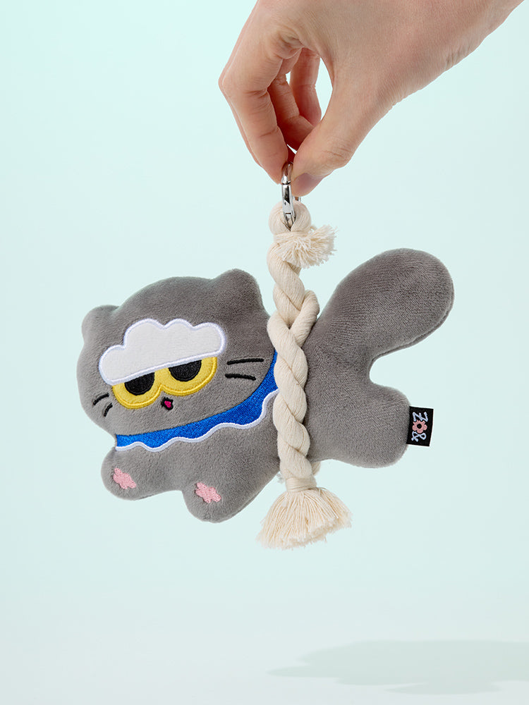 ZO&FRIENDS ZOA LUCKY PLUSH KEYRING SIGNATURE | LINE FRIENDS SQUARE