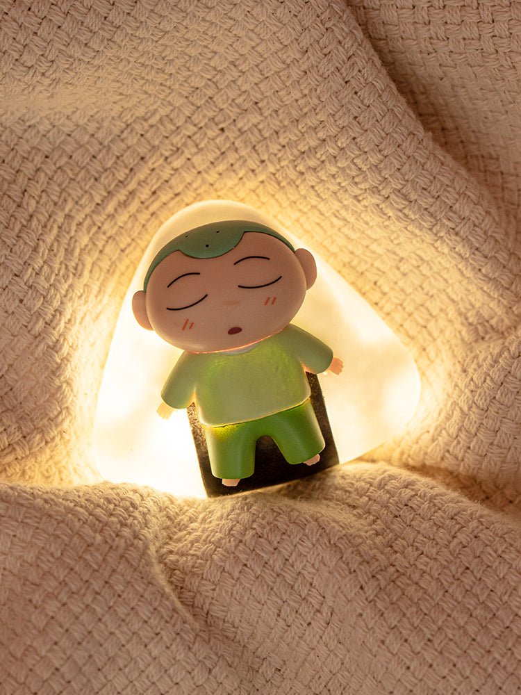 랜덤 스퀘어 짱구는 못말려 쿠션 무드등 피규어