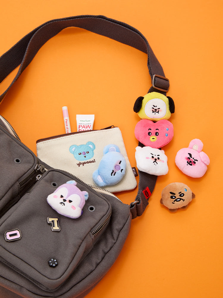 BT21 SHOOKY ランダムフェイスブローチ TODAY'S FACE BT21 SHOOKY ランダムフェイスブローチ - メルカリ