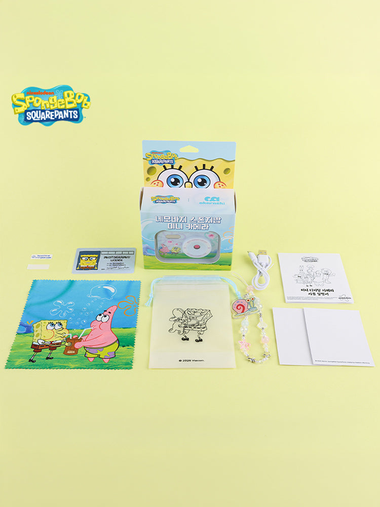 SNAP SQUARE SQUARE PANTS SPONGEBOB MINI CAMERA