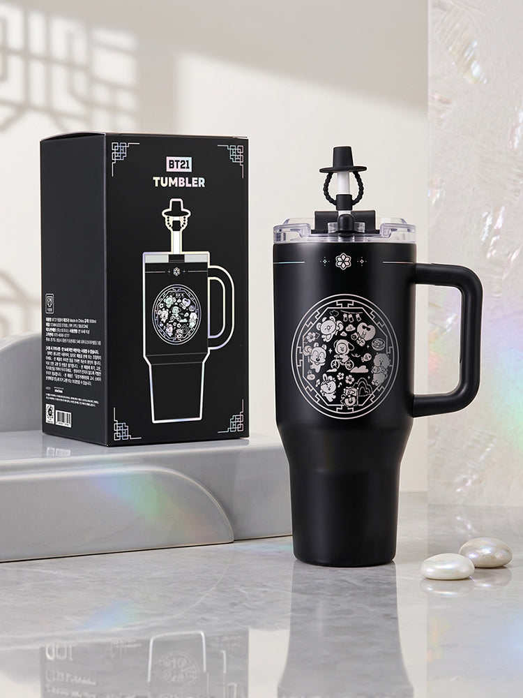 BT21 홀로그램 텀블러 (900ml)