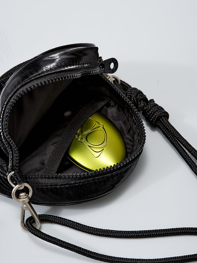 [coller aespa edition] LEMONADE KEYRING BAG ONYX BLACK