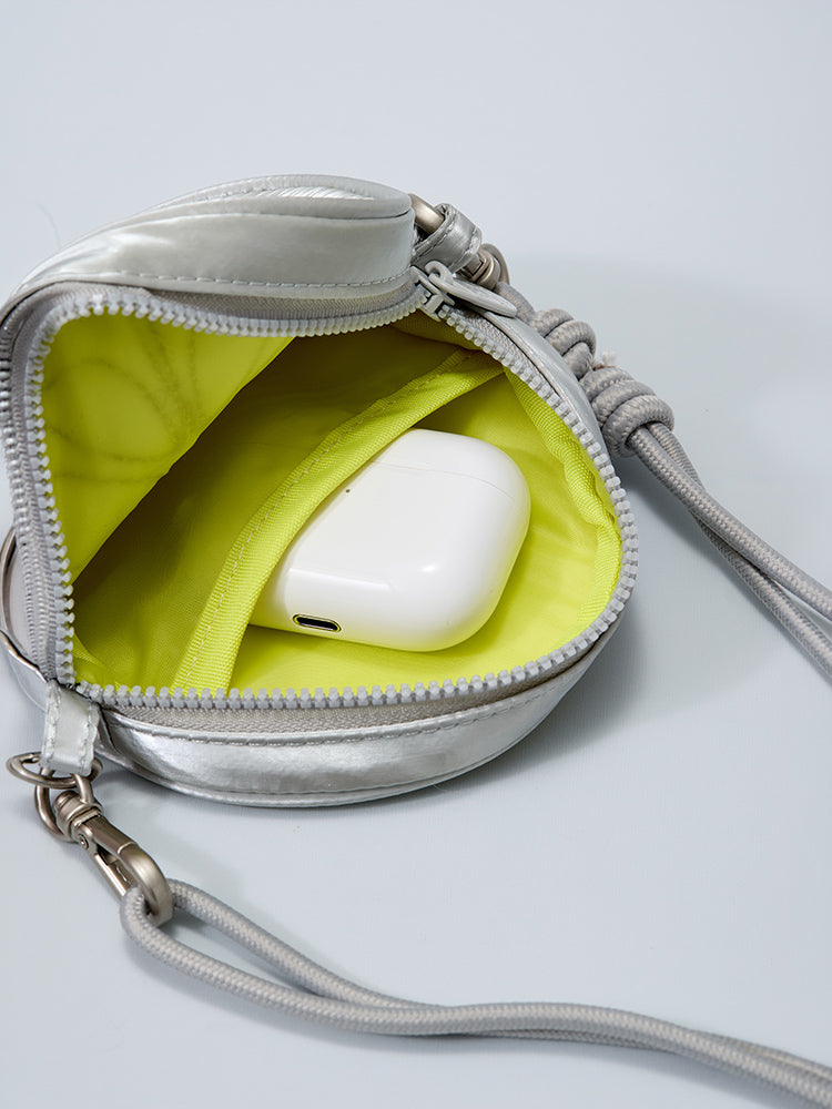 [coller aespa edition] COLLER BAGUETTE BAG PEARL GRAY