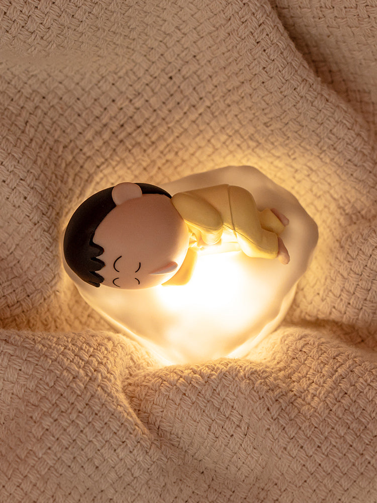 랜덤 스퀘어 짱구는 못말려 쿠션 무드등 피규어