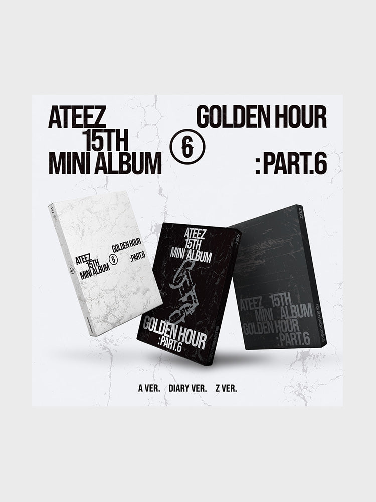 ATEEZ 15TH MINI ALBUM [GOLDEN HOUR : Part.6] (DIARY VER.)