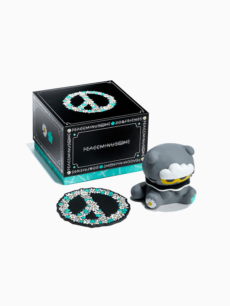 Z.O.A 仮想の人 PEACEMINUSONE X ZO&FRIENDS ZOA ART FIGURINE | LINE FRIENDS SQUARE