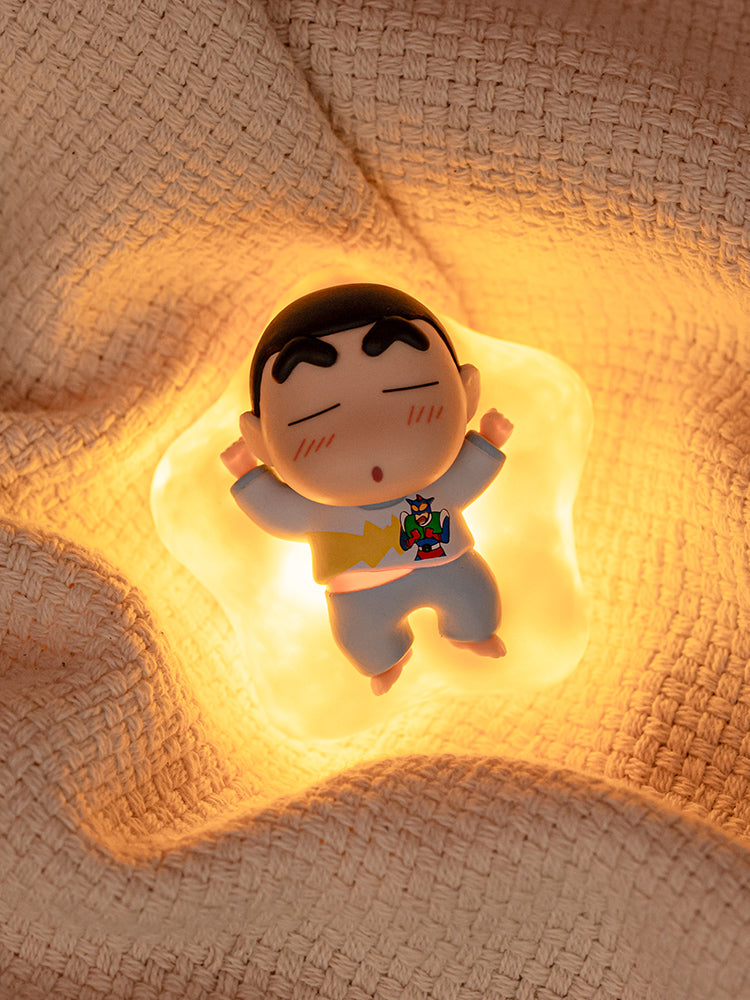 랜덤 스퀘어 짱구는 못말려 쿠션 무드등 피규어