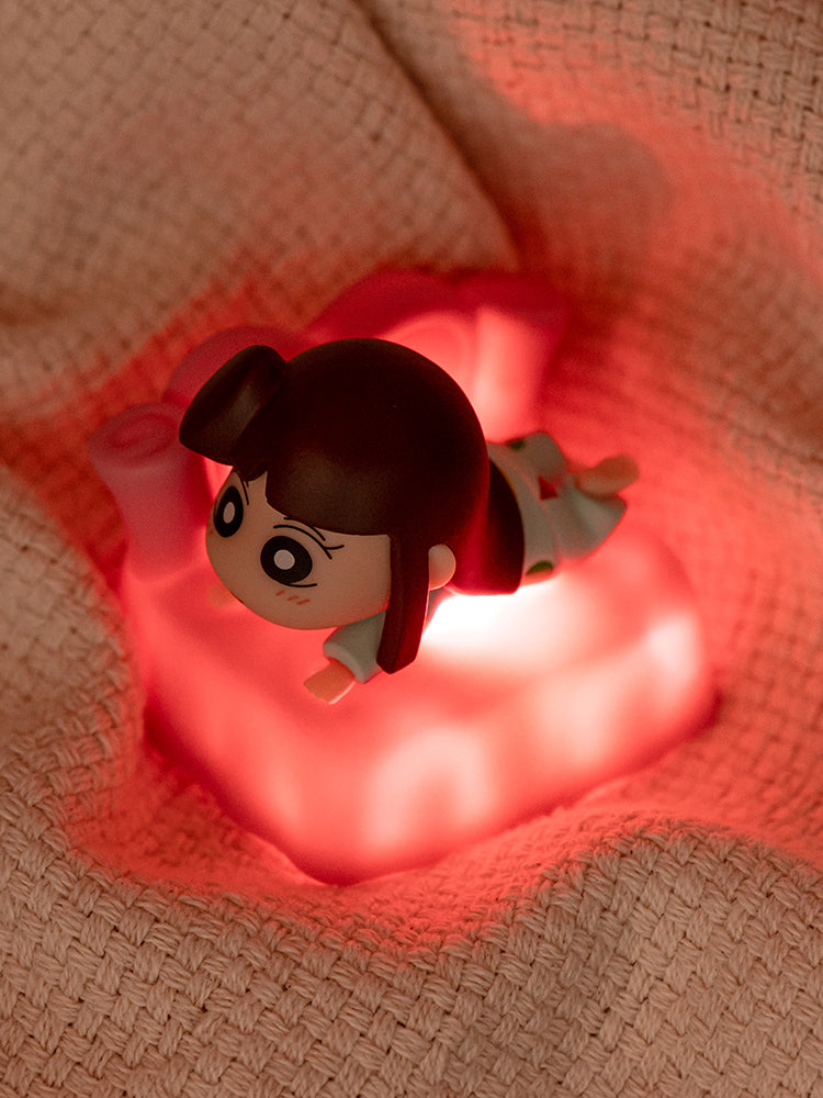 랜덤 스퀘어 짱구는 못말려 쿠션 무드등 피규어