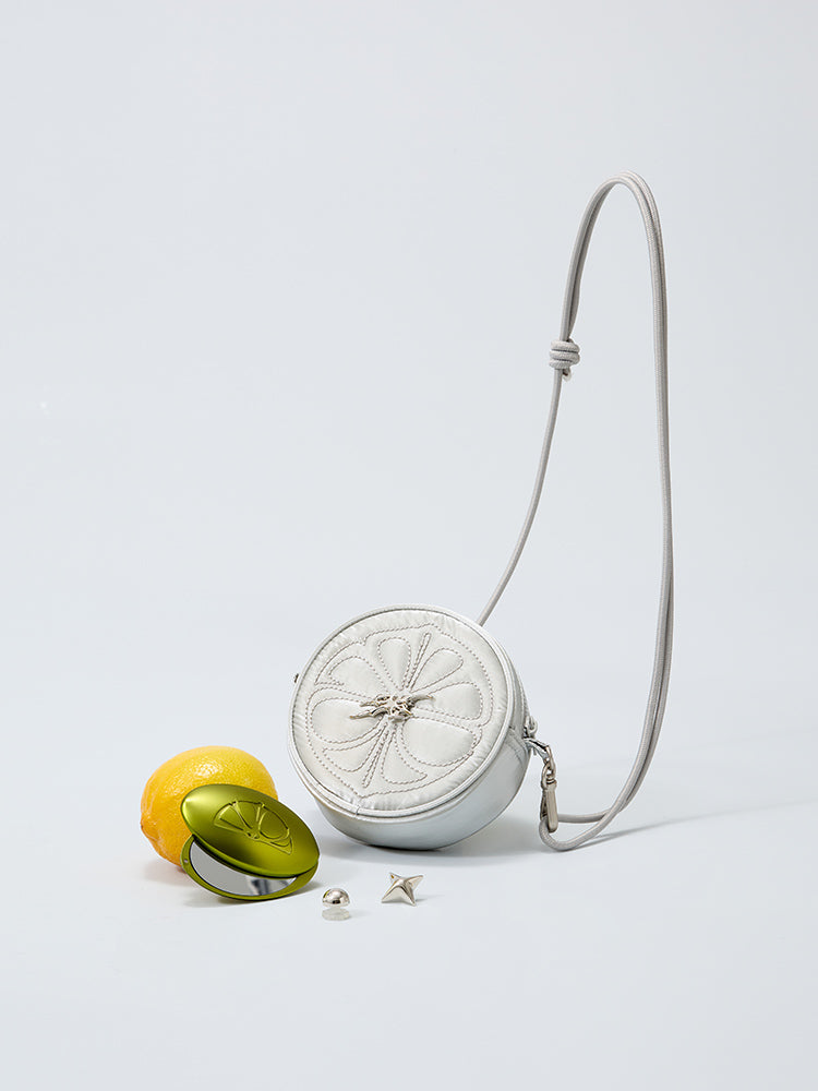 [coller aespa edition] COLLER BAGUETTE BAG PEARL GRAY