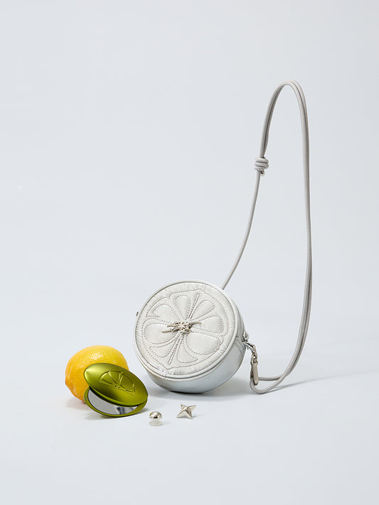 [coller aespa edition] COLLER BAGUETTE BAG PEARL GRAY