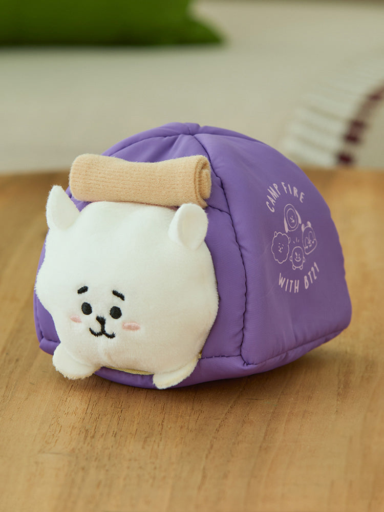 BT21 RJ 캠프파이어 텐트 인형