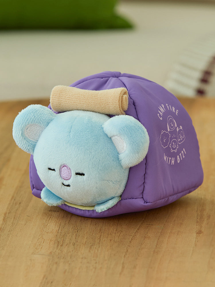 BT21 KOYA 캠프파이어 텐트 인형