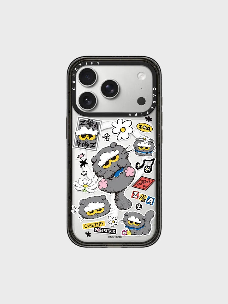 ZO&FRIENDS X CASETiFY ZOA 스티커 케이스 (iPhone 17 Pro)