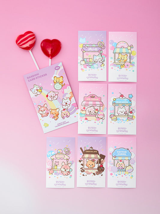 NCT DREAM 스윗 드리미즈 랜덤 카드 스티커 (2개입)