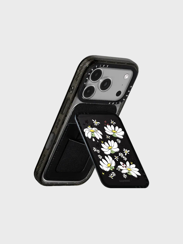 ZO&FRIENDS X CASETiFY A&NE 스티커 카드 홀더 스탠드 (블랙)