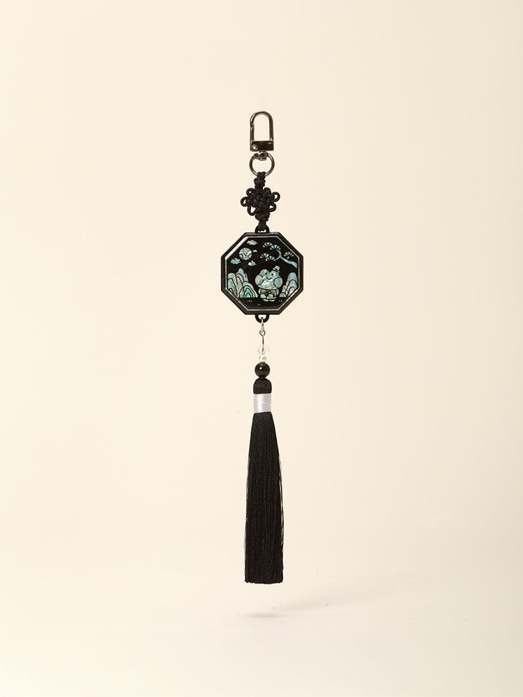 LINE FRIENDS KEYRING_ 레니니 노리개 라인프렌즈 미니니 레니니 K-수베니어 자개 노리개