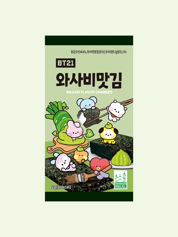 BT21 조미김 (2g, 16입)