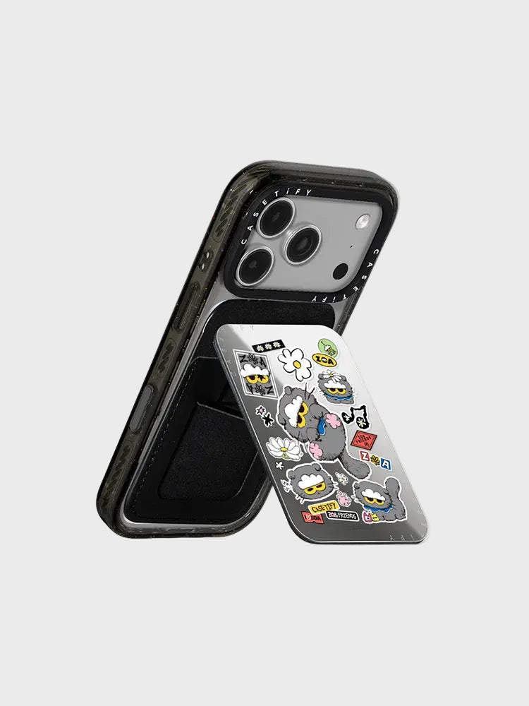 ZO&FRIENDS X CASETiFY ZOA 스티커 카드 홀더 스탠드 (미러)