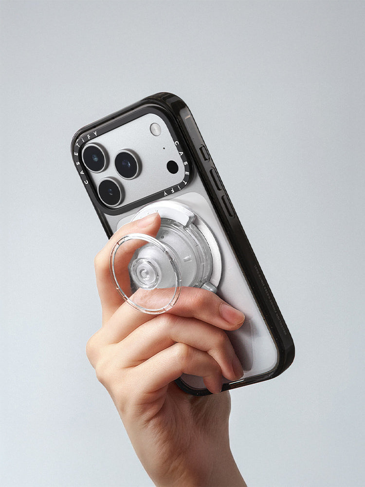 ZO&FRIENDS X CASETiFY A&NE Snappy 그립 홀더 (클리어)