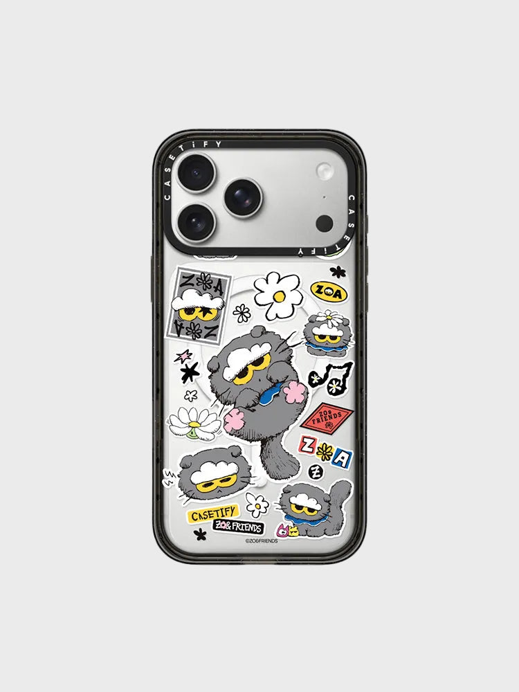 [1월 중 재입고 예정] ZO&FRIENDS X CASETiFY ZOA 스티커 케이스 (iPhone 17 Pro Max)